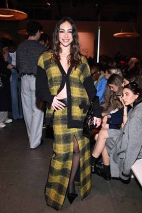 Milan, Milan Women s Fashion Week: Fall Winter 2025 26 - Women s Fashion, Fall Winter 2025 26.- ICEBERG fashion show - front row In the photo: Valentina Cabassi  Copyright: xRiccardoxGIordanox xipa-agency.netx xRiccardoxGiordanox IPA_Agency_IPA54571192