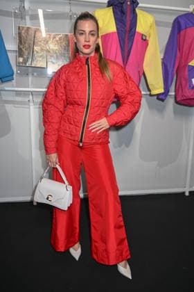 Milan, Milan Women s Fashion Week: Fall Winter 2025 - Women s Fashion, Fall Winter 2025.- K.WAY fashion show - guests in the photo: Solange  Copyright: xSimonaxChiocciax xipa-agency.netx xSimonaxChiocciax IPA_Agency_IPA54572617