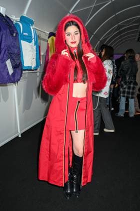 Milan, Milan Women s Fashion Week: Fall Winter 2025 - Women s Fashion, Fall Winter 2025.- K.WAY fashion show - guests in the photo: Iris Di Domenico  Copyright: xSimonaxChiocciax xipa-agency.netx xSimonaxChiocciax IPA_Agency_IPA54572622