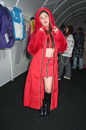 Milan, Milan Women s Fashion Week: Fall Winter 2025 - Women s Fashion, Fall Winter 2025.- K.WAY fashion show - guests in the photo: Iris Di Domenico  Copyright: xSimonaxChiocciax xipa-agency.netx xSimonaxChiocciax IPA_Agency_IPA54572623