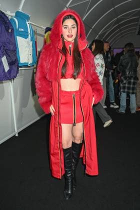 Milan, Milan Women s Fashion Week: Fall Winter 2025 - Women s Fashion, Fall Winter 2025.- K.WAY fashion show - guests in the photo: Iris Di Domenico  Copyright: xSimonaxChiocciax xipa-agency.netx xSimonaxChiocciax IPA_Agency_IPA54572624