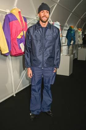 Milan, Milan Women s Fashion Week: Fall Winter 2025 - Women s Fashion, Fall Winter 2025.- K.WAY fashion show - guests in the photo: Gregorio Paltrinieri  Copyright: xSimonaxChiocciax xipa-agency.netx xSimonaxChiocciax IPA_Agency_IPA54572656