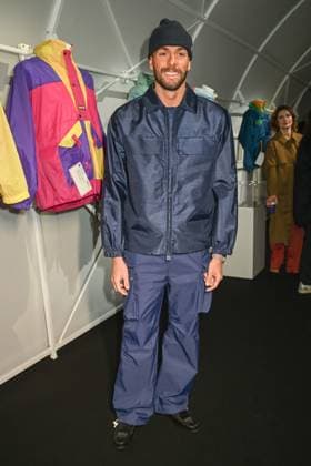Milan, Milan Women s Fashion Week: Fall Winter 2025 - Women s Fashion, Fall Winter 2025.- K.WAY fashion show - guests in the photo: Gregorio Paltrinieri  Copyright: xSimonaxChiocciax xipa-agency.netx xSimonaxChiocciax IPA_Agency_IPA54572657