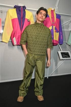 Milan, Milan Women s Fashion Week: Fall Winter 2025 - Women s Fashion, Fall Winter 2025.- K.WAY fashion show - guests in the photo: Nic Kaufmann  Copyright: xSimonaxChiocciax xipa-agency.netx xSimonaxChiocciax IPA_Agency_IPA54572659