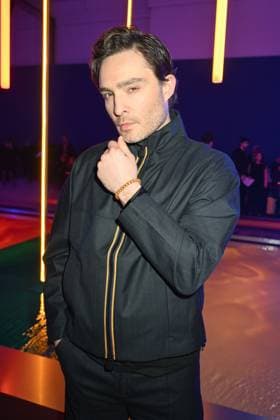 Milan, Milan Women s Fashion Week: Fall Winter 2025 - Women s Fashion, Fall Winter 2025.- K.WAY fashion show - guests in the photo: Ed Westwick  Copyright: xSimonaxChiocciax xipa-agency.netx xSimonaxChiocciax IPA_Agency_IPA54572679