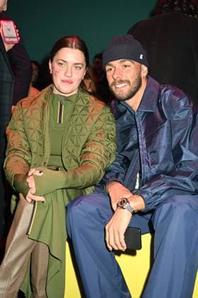 Milan, Milan Women s Fashion Week: Fall Winter 2025 - Women s Fashion, Fall Winter 2025.- K.WAY fashion show - guests in the photo: Veronica Yoko and Gregorio Paltrinieri  Copyright: xSimonaxChiocciax xipa-agency.netx xSimonaxChiocciax IPA_Agency_IPA54572682