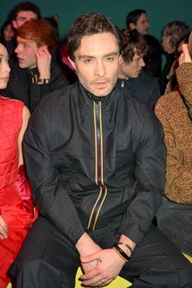 Milan, Milan Women s Fashion Week: Fall Winter 2025 - Women s Fashion, Fall Winter 2025.- K.WAY fashion show - guests in the photo: Ed Westwick  Copyright: xSimonaxChiocciax xipa-agency.netx xSimonaxChiocciax IPA_Agency_IPA54572689