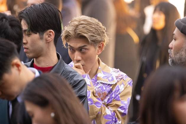 News - Gucci - Arrivals - Milan Fashion Week - Womenswear Fall Winter 2025 2026 Yamato is seen leaving the Gucci fashion show during the Milan Fashion Week - Womenswear Fall Winter 2025 2026 on February 25, 2025 in Milan, Italy. Photo: Cinzia Camela. MILAN Superstudio Maxi Italy Copyright: xCinziaxCamelax xLiveMediax LPN_1750787