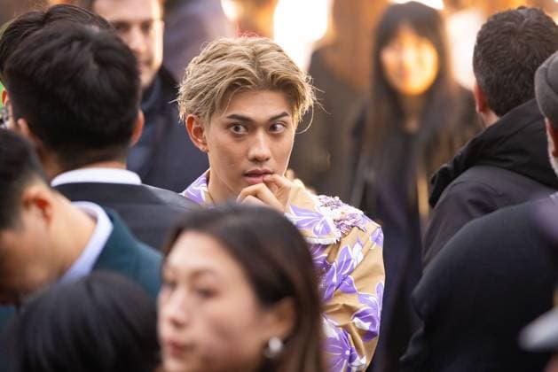 News - Gucci - Arrivals - Milan Fashion Week - Womenswear Fall Winter 2025 2026 Yamato is seen leaving the Gucci fashion show during the Milan Fashion Week - Womenswear Fall Winter 2025 2026 on February 25, 2025 in Milan, Italy. Photo: Cinzia Camela. MILAN Superstudio Maxi Italy Copyright: xCinziaxCamelax xLiveMediax LPN_1750796