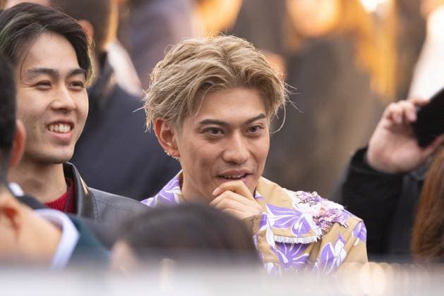News - Gucci - Arrivals - Milan Fashion Week - Womenswear Fall Winter 2025 2026 Yamato is seen leaving the Gucci fashion show during the Milan Fashion Week - Womenswear Fall Winter 2025 2026 on February 25, 2025 in Milan, Italy. Photo: Cinzia Camela. MILAN Superstudio Maxi Italy Copyright: xCinziaxCamelax xLiveMediax LPN_1750800
