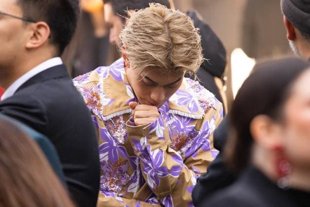News - Gucci - Arrivals - Milan Fashion Week - Womenswear Fall Winter 2025 2026 Yamato is seen leaving the Gucci fashion show during the Milan Fashion Week - Womenswear Fall Winter 2025 2026 on February 25, 2025 in Milan, Italy. Photo: Cinzia Camela. MILAN Superstudio Maxi Italy Copyright: xCinziaxCamelax xLiveMediax LPN_1750801