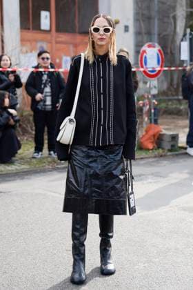 MFW - Jil Sander Arrivals MILAN, ITALY - FEBRUARY 25: Candela Pelizza is seen arriving at the Jil Sander fashion show during the Milan Fashion Week - Womenswear Fall Winter 2025 2026 on February 26, 2025 in Milan, Italy. Photo by Marco Piovanotto ABACAPRESS.COMs Milan Italy  Copyright: xPiovanottoxMarco ABACAx
