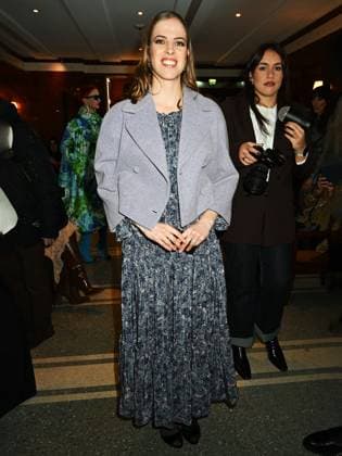 - Milan, Milan Women s Fashion Week: Fall Winter 2025 - Luisa Beccaria fashion show - front row - In the photo: Carolina Kostner Milan Italy  Copyright: xIPA ABACAx