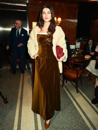 - Milan, Milan Women s Fashion Week: Fall Winter 2025 - Luisa Beccaria fashion show - front row - Pictured: Kyra Kennedy Milan Italy  Copyright: xIPA ABACAx