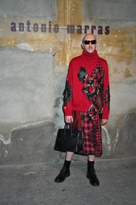 Milan, Italy: Milan, Milan Women s Fashion Week: Fall Winter 2025 - Women s Fashion, Fall Winter 2025.- Antonio Marras fashion show - guests in the photo: guest Milan Italy  - ZUMAp169 20250226_zea_p169_458 Copyright: xSimonaxChiocciax