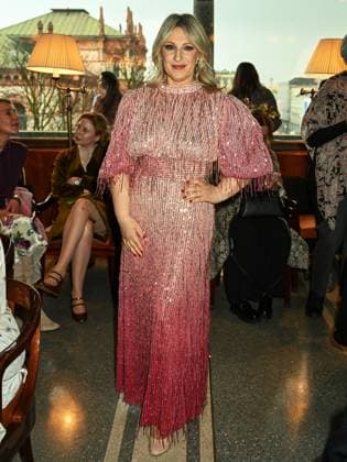 Milan, Italy: Milan, Milan Women s Fashion Week: Fall Winter 2025 - Luisa Beccaria fashion show - front row - In the photo: Katia Follesa Milan Italy  - ZUMAp169 20250226_zea_p169_513 Copyright: xSimonaxChiocciax