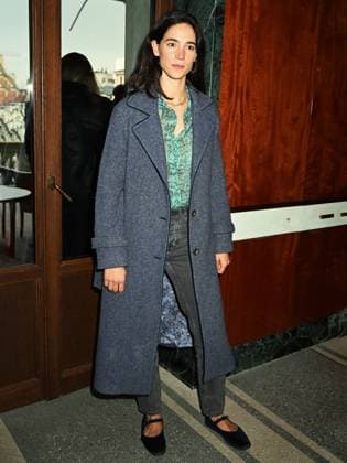 Milan, Italy: Milan, Milan Women s Fashion Week: Fall Winter 2025 - Luisa Beccaria fashion show - front row - In the photo: Vera Arrivabene Milan Italy  - ZUMAp169 20250226_zea_p169_522 Copyright: xSimonaxChiocciax