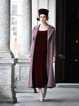 Rome: Milan, Milan Women s Fashion Week: Fall Winter 2025 26 - Luisa Beccaria Fashion Show - Catwalk Rome  - ZUMAp169 20250226_zea_p169_529 Copyright: xSimonaxChiocciax