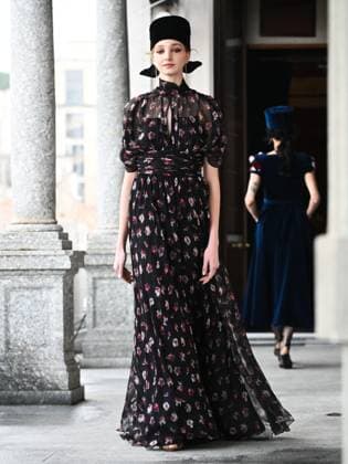 - Milan, Milan Women s Fashion Week: Fall Winter 2025 26 - Luisa Beccaria Fashion Show - Catwalk Rome  Copyright: xIPA ABACAx