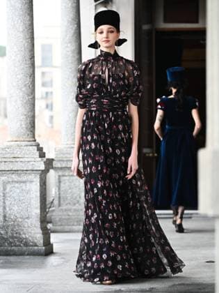 Rome: Milan, Milan Women s Fashion Week: Fall Winter 2025 26 - Luisa Beccaria Fashion Show - Catwalk Rome  - ZUMAp169 20250226_zea_p169_551 Copyright: xSimonaxChiocciax