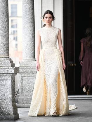 Milan, Milan Women s Fashion Week: Fall Winter 2025 26 - Luisa Beccaria Fashion Show - Catwalk  Copyright: xSimonaxChiocciax xipa-agency.netx xfotosickix IPA_Agency_IPA54601197
