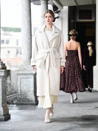 Milan, Milan Women s Fashion Week: Fall Winter 2025 26 - Luisa Beccaria Fashion Show - Catwalk  Copyright: xSimonaxChiocciax xipa-agency.netx xfotosickix IPA_Agency_IPA54601203