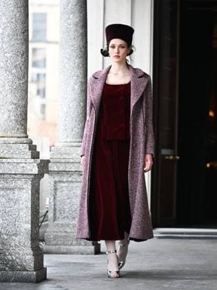 Milan, Milan Women s Fashion Week: Fall Winter 2025 26 - Luisa Beccaria Fashion Show - Catwalk  Copyright: xSimonaxChiocciax xipa-agency.netx xfotosickix IPA_Agency_IPA54601211