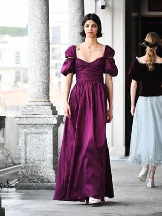 Milan, Milan Women s Fashion Week: Fall Winter 2025 26 - Luisa Beccaria Fashion Show - Catwalk  Copyright: xSimonaxChiocciax xipa-agency.netx xfotosickix IPA_Agency_IPA54601219