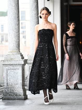 Milan, Milan Women s Fashion Week: Fall Winter 2025 26 - Luisa Beccaria Fashion Show - Catwalk  Copyright: xSimonaxChiocciax xipa-agency.netx xfotosickix IPA_Agency_IPA54601220