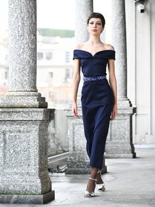 - Milan, Milan Women s Fashion Week: Fall Winter 2025 26 - Luisa Beccaria Fashion Show - Catwalk Rome  Copyright: xIPA ABACAx