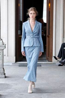 Luisa Beccaria Ready to wear fall winter 2025:26 MILAN February 2025 Luisa Beccaria Ready to wear fall winter 2025:26 MILAN February 2025, Credit:Zeppelin Avalon  Copyright: xZeppelinx xAvalonx 0969212860