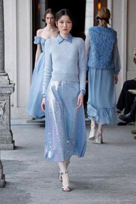 Luisa Beccaria Ready to wear fall winter 2025:26 MILAN February 2025 Luisa Beccaria Ready to wear fall winter 2025:26 MILAN February 2025, Credit:Zeppelin Avalon  Copyright: xZeppelinx xAvalonx 0969212888