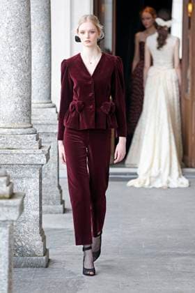 Luisa Beccaria Ready to wear fall winter 2025:26 MILAN February 2025 Luisa Beccaria Ready to wear fall winter 2025:26 MILAN February 2025, Credit:Zeppelin Avalon  Copyright: xZeppelinx xAvalonx 0969216468