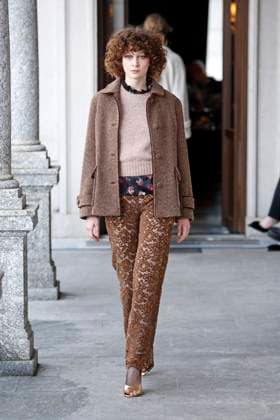 Luisa Beccaria Ready to wear fall winter 2025:26 MILAN February 2025 Luisa Beccaria Ready to wear fall winter 2025:26 MILAN February 2025, Credit:Zeppelin Avalon  Copyright: xZeppelinx xAvalonx 0969216563
