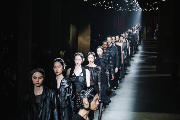 Milan, Milan Women s Fashion Week: Fall Winter 2025 - Women s Fashion, Fall Winter 2025 - Antonio Marras Fashion Show - Catwalk. In the photo: Model  Copyright: xAlessandroxBremecx xipa-agency.netx xx IPA_Agency_IPA54604124