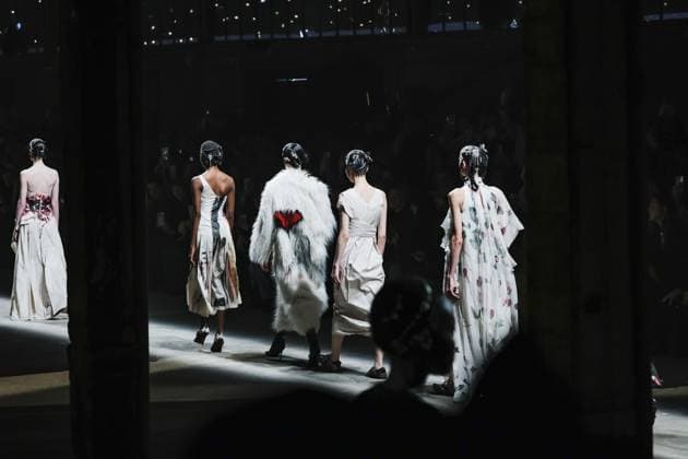 Entertainment Bilder des Tages Milan, Milan Women s Fashion Week: Fall Winter 2025 - Women s Fashion, Fall Winter 2025 - Antonio Marras Fashion Show - Catwalk. In the photo: Model  Copyright: xAlessandroxBremecx xipa-agency.netx xx IPA_Agency_IPA54604129