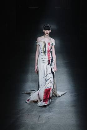 Milan, Milan Women s Fashion Week: Fall Winter 2025 - Women s Fashion, Fall Winter 2025 - Antonio Marras Fashion Show - Catwalk. In the photo: Final  Copyright: xAlessandroxBremecx xipa-agency.netx xx IPA_Agency_IPA54604152