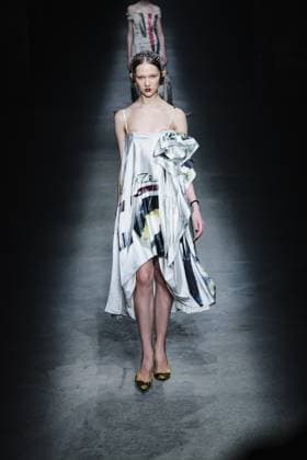 Milan, Milan Women s Fashion Week: Fall Winter 2025 - Women s Fashion, Fall Winter 2025 - Antonio Marras Fashion Show - Catwalk. In the photo: Final  Copyright: xAlessandroxBremecx xipa-agency.netx xx IPA_Agency_IPA54604182