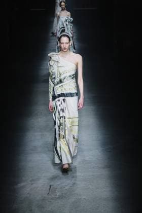 Milan, Milan Women s Fashion Week: Fall Winter 2025 - Women s Fashion, Fall Winter 2025 - Antonio Marras Fashion Show - Catwalk. In the photo: Final  Copyright: xAlessandroxBremecx xipa-agency.netx xx IPA_Agency_IPA54604194