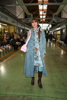 Milan, Italy: Milan, Milan Women s Fashion Week: Fall Winter 2025 - Women s Fashion, Fall Winter 2025.- Marco Rambaldi fashion show - guests in the photo: Giada Zappa Milan Italy  - ZUMAp169 20250226_zea_p169_663 Copyright: xSimonaxChiocciax