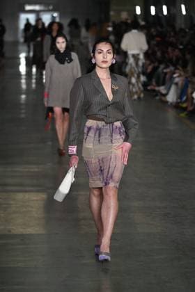 Milan, Milan Women s Fashion Week: Fall Winter 2025 - Women s Fashion, Fall Winter 2025.- Marco Rambaldi fashion show - catwalk in the photo: model  Copyright: xSimonaxChiocciax xipa-agency.netx xSimonaxChiocciax IPA_Agency_IPA54607452