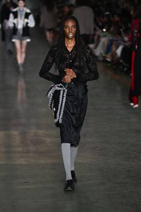 Milan, Milan Women s Fashion Week: Fall Winter 2025 - Women s Fashion, Fall Winter 2025.- Marco Rambaldi fashion show - catwalk in the photo: model  Copyright: xSimonaxChiocciax xipa-agency.netx xSimonaxChiocciax IPA_Agency_IPA54607487