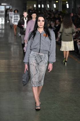Milan, Milan Women s Fashion Week: Fall Winter 2025 - Women s Fashion, Fall Winter 2025.- Marco Rambaldi fashion show - catwalk in the photo: model  Copyright: xSimonaxChiocciax xipa-agency.netx xSimonaxChiocciax IPA_Agency_IPA54607411