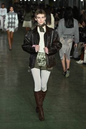 Milan, Milan Women s Fashion Week: Fall Winter 2025 - Women s Fashion, Fall Winter 2025.- Marco Rambaldi fashion show - catwalk in the photo: model  Copyright: xSimonaxChiocciax xipa-agency.netx xSimonaxChiocciax IPA_Agency_IPA54607423