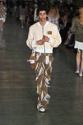 Milan, Milan Women s Fashion Week: Fall Winter 2025 - Women s Fashion, Fall Winter 2025.- Marco Rambaldi fashion show - catwalk in the photo: model  Copyright: xSimonaxChiocciax xipa-agency.netx xSimonaxChiocciax IPA_Agency_IPA54607449