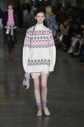 Milan, Milan Women s Fashion Week: Fall Winter 2025 - Women s Fashion, Fall Winter 2025.- Marco Rambaldi fashion show - catwalk in the photo: model  Copyright: xSimonaxChiocciax xipa-agency.netx xSimonaxChiocciax IPA_Agency_IPA54607503