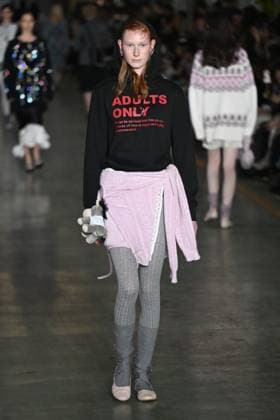 Milan, Milan Women s Fashion Week: Fall Winter 2025 - Women s Fashion, Fall Winter 2025.- Marco Rambaldi fashion show - catwalk in the photo: model  Copyright: xSimonaxChiocciax xipa-agency.netx xSimonaxChiocciax IPA_Agency_IPA54607505