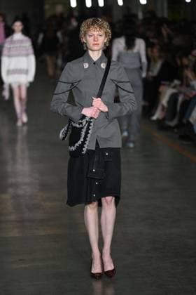 Milan, Milan Women s Fashion Week: Fall Winter 2025 - Marco Rambaldi Fashion Show - Catwalk Milan, Milan Women s Fashion Week: Fall Winter 2025 - Women s Fashion, Fall Winter 2025.- Marco Rambaldi fashion show - catwalk in the photo: model MILAN Italy  Copyright: xIPA ABACAx