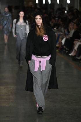 Milan, Milan Women s Fashion Week: Fall Winter 2025 - Marco Rambaldi Fashion Show - Catwalk Milan, Milan Women s Fashion Week: Fall Winter 2025 - Women s Fashion, Fall Winter 2025.- Marco Rambaldi fashion show - catwalk in the photo: model MILAN Italy  Copyright: xIPA ABACAx