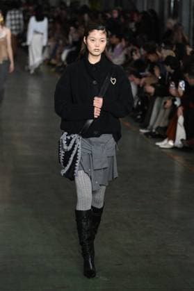 Milan, Italy: Milan, Milan Women s Fashion Week: Fall Winter 2025 - Women s Fashion, Fall Winter 2025.- Marco Rambaldi fashion show - catwalk in the photo: model Milan Italy  - ZUMAp169 20250226_zea_p169_767 Copyright: xSimonaxChiocciax